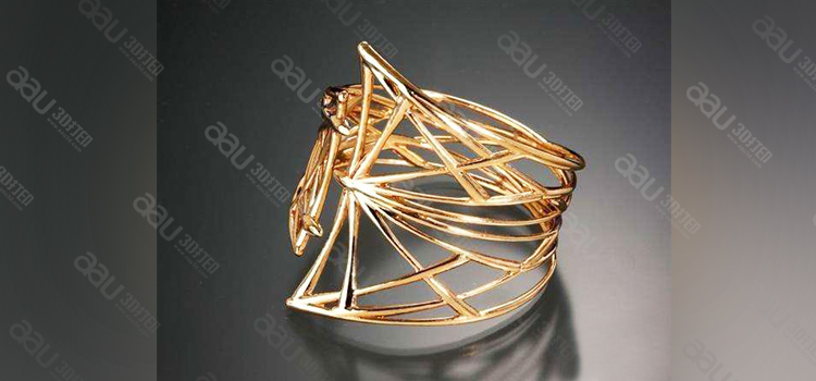 3D打印黃銅飾品