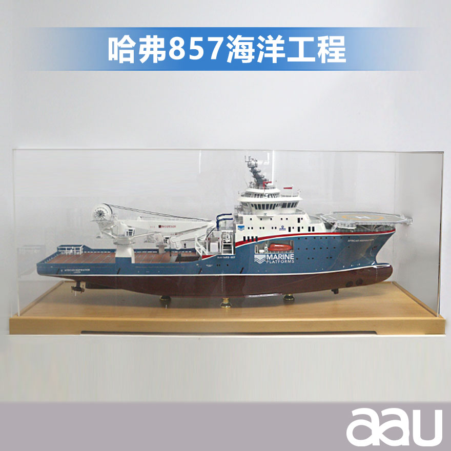 海洋工程船訂制海洋工程船模型|工藝船航模紀念擺件展覽收藏品送禮