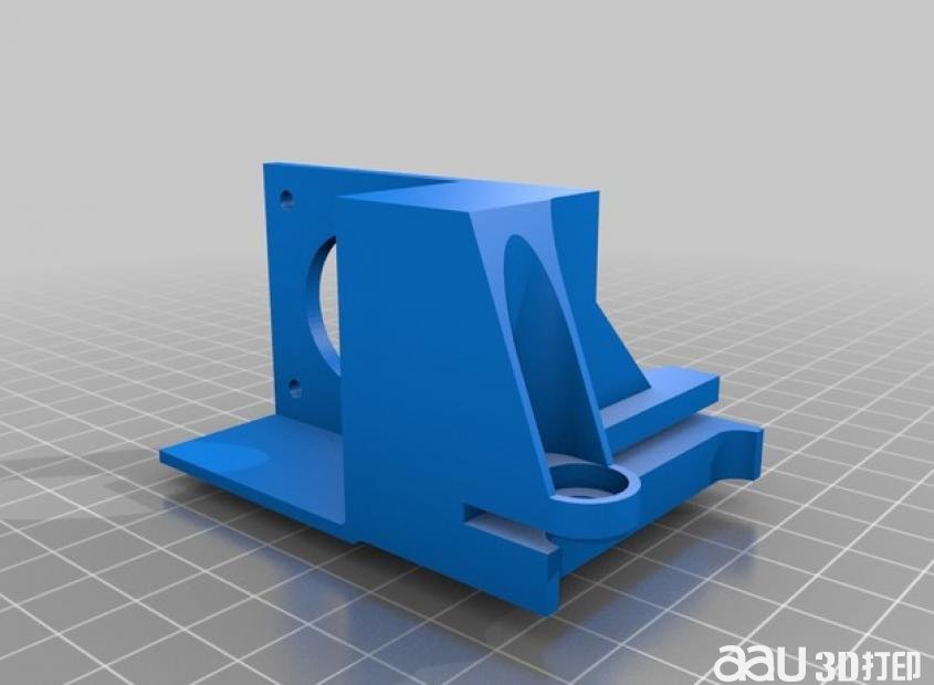 擠出機模組框架stl模型