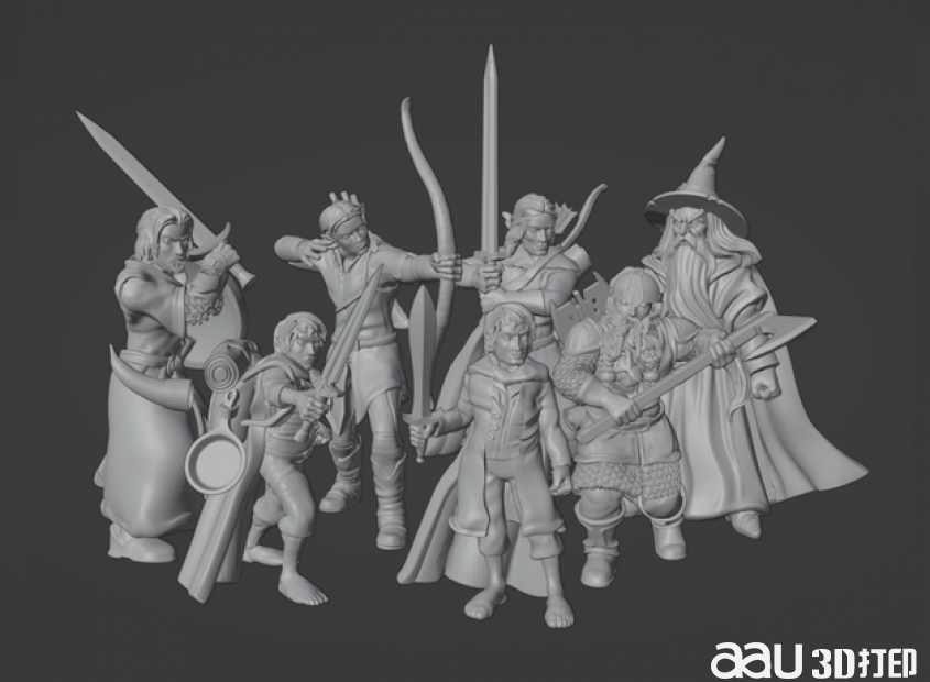 指環(huán)王Boromir stl模型