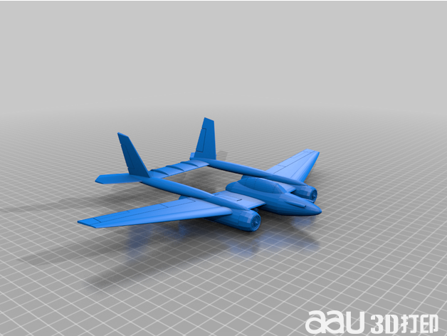 Aerotech閃電飛機STL模型