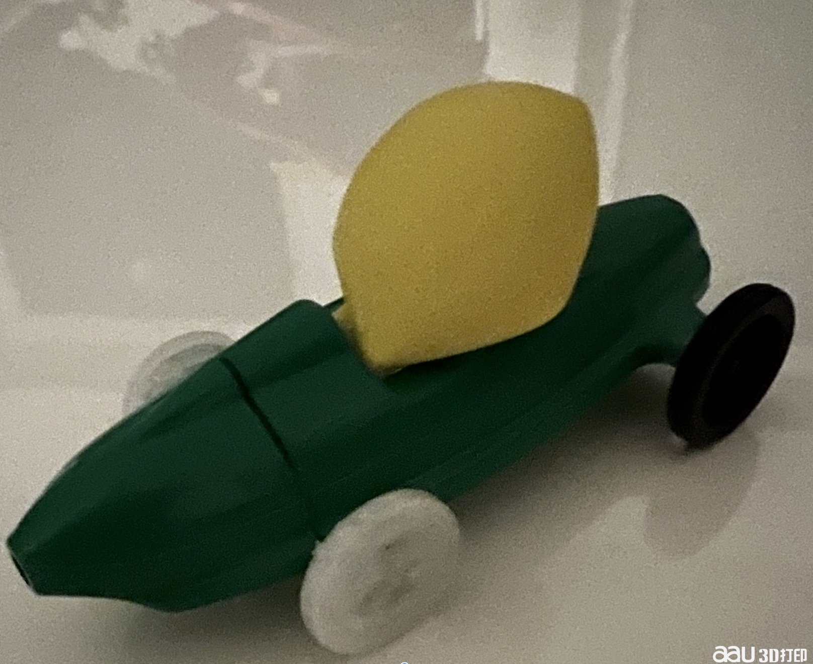 帶輪子的氣球車軸STL3D模型