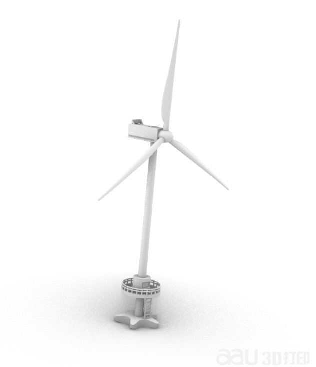 海上風力發電機STL模型